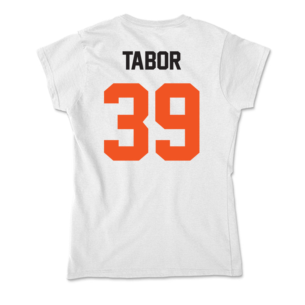 Oklahoma State - NCAA Football : Drake Tabor - Soft Style Women’s T-Shirt-1