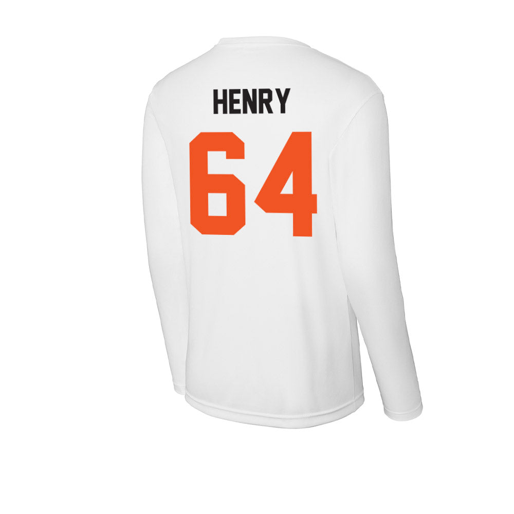 Oklahoma State - NCAA Football : Jarrett Henry - Activewear Long Sleeve T-Shirt