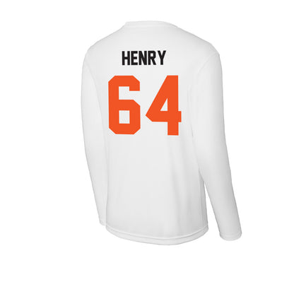 Oklahoma State - NCAA Football : Jarrett Henry - Activewear Long Sleeve T-Shirt