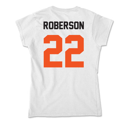 Oklahoma State - NCAA Football : Jeff Roberson - Soft Style Women’s T-Shirt-1