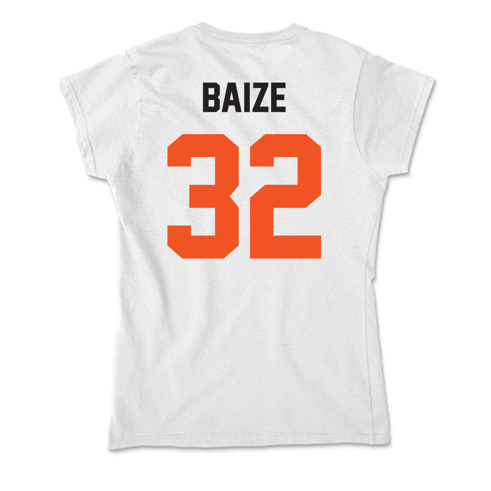 Oklahoma State - NCAA Football : Braden Baize - Soft Style Women’s T-Shirt-1