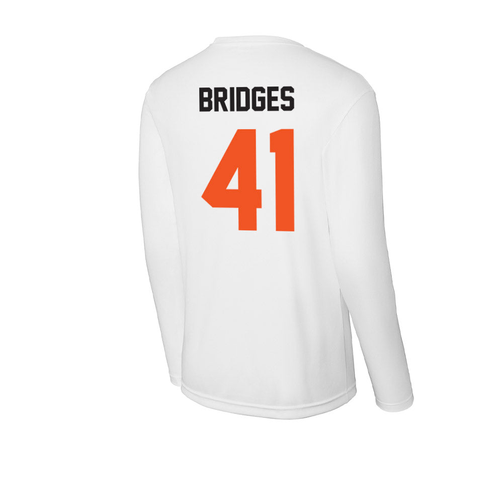 Oklahoma State - NCAA Baseball : Bowen Bridges - Activewear Long Sleeve T-Shirt