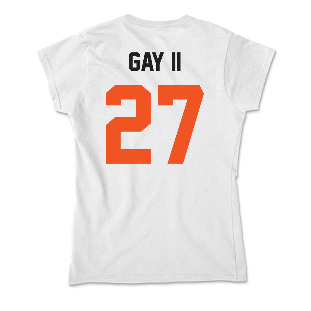 Oklahoma State - NCAA Football : Raymond Gay II - Soft Style Women’s T-Shirt-1