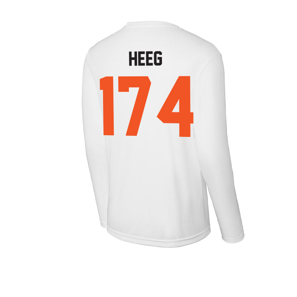 Oklahoma State - NCAA Wrestling : AJ Heeg - Activewear Long Sleeve T-Shirt