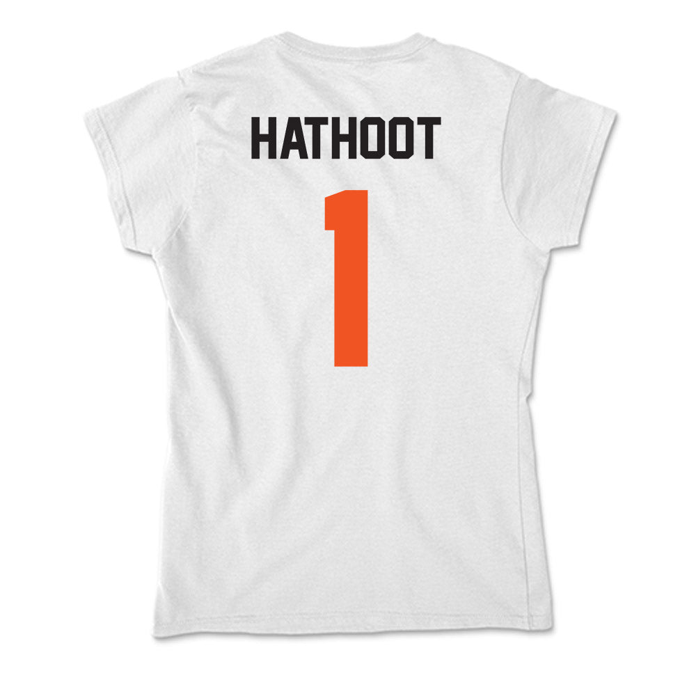 Oklahoma State - NCAA Softball : Rachael Hathoot - Soft Style Women’s T-Shirt-1