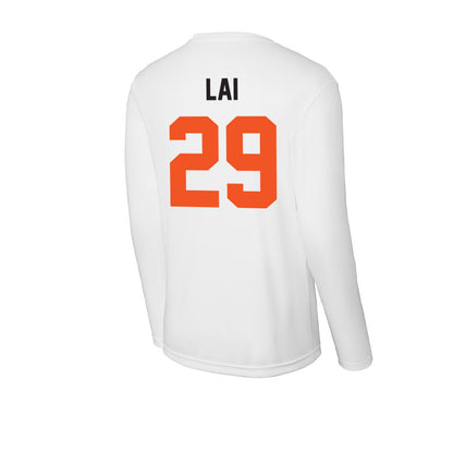 Oklahoma State - NCAA Football : Cooper Lai - Activewear Long Sleeve T-Shirt