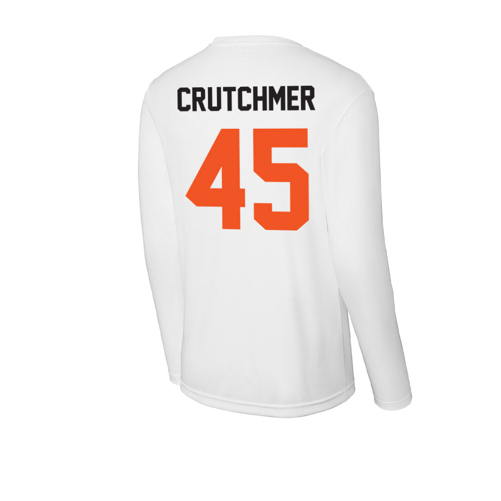 Oklahoma State - NCAA Football : Justin Crutchmer - Activewear Long Sleeve T-Shirt