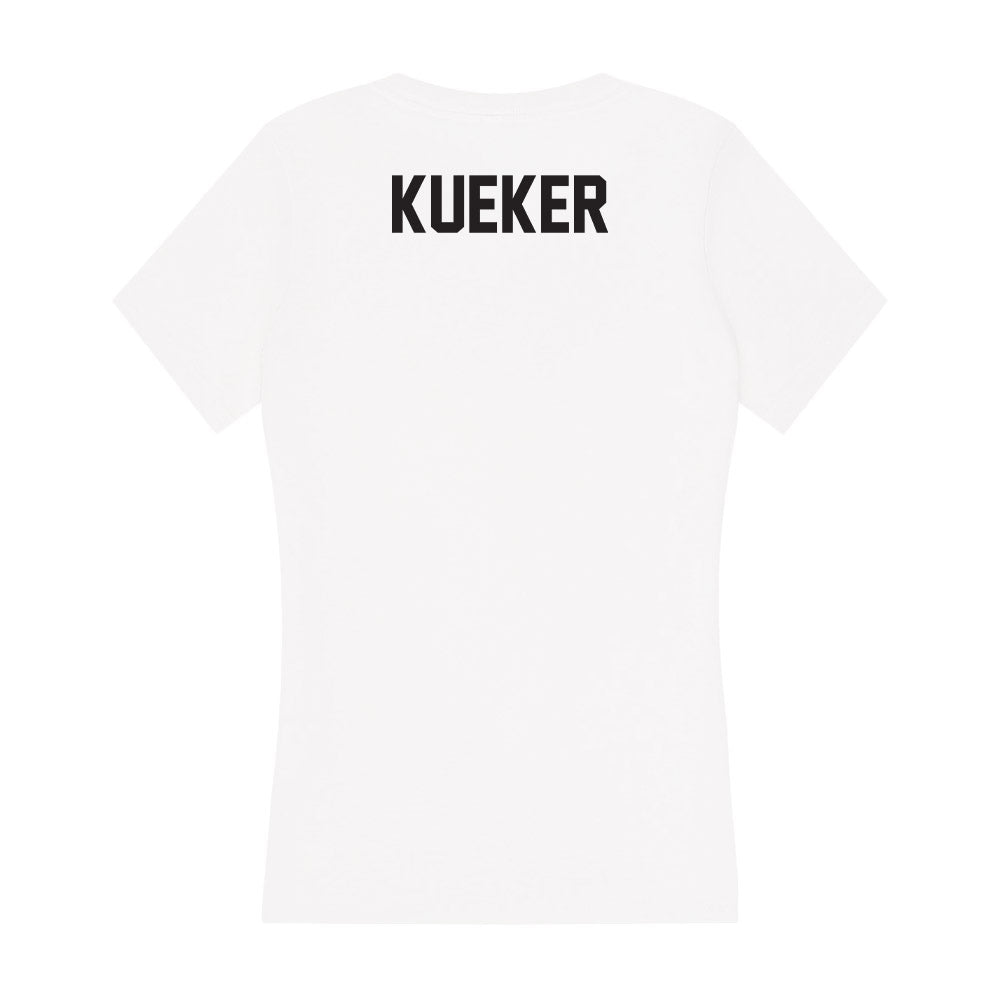 Oklahoma State - NCAA Equestrian : Cadence Kueker - Women's V-Neck T-Shirt-1