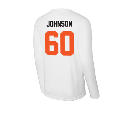 Oklahoma State - NCAA Football : Chauncey Johnson - Activewear Long Sleeve T-Shirt