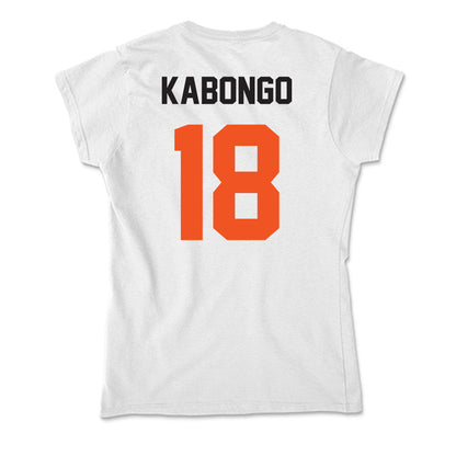 Oklahoma State - NCAA Football : David Kabongo - Soft Style Women’s T-Shirt-1