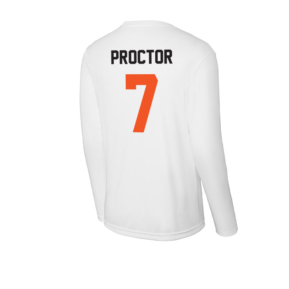 Oklahoma State - NCAA Baseball : Kyler Proctor - Activewear Long Sleeve T-Shirt