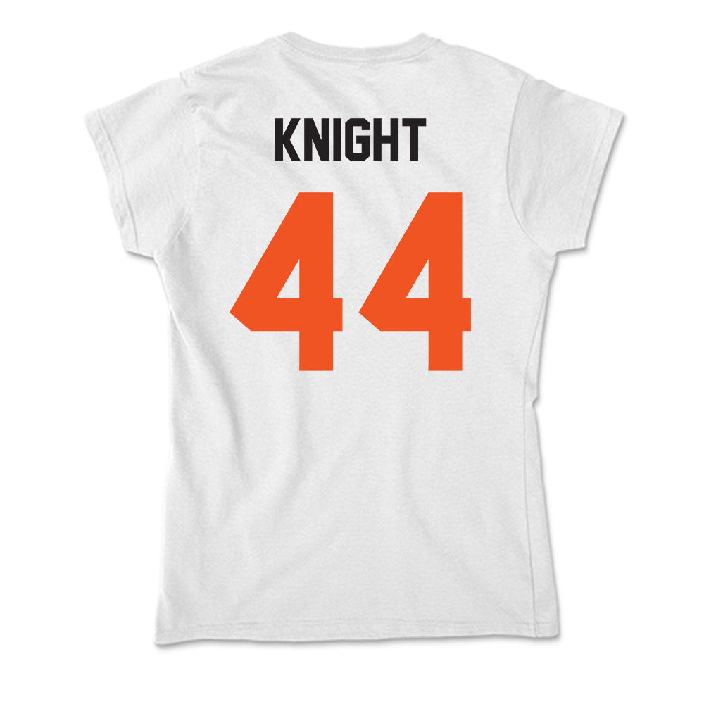 Oklahoma State - NCAA Baseball : Max Knight - Soft Style Women’s T-Shirt-1