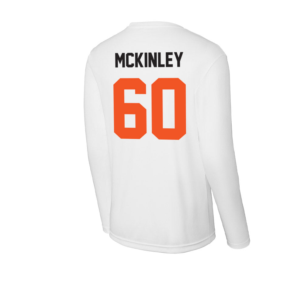 Oklahoma State - NCAA Football : Zach McKinley - Activewear Long Sleeve T-Shirt