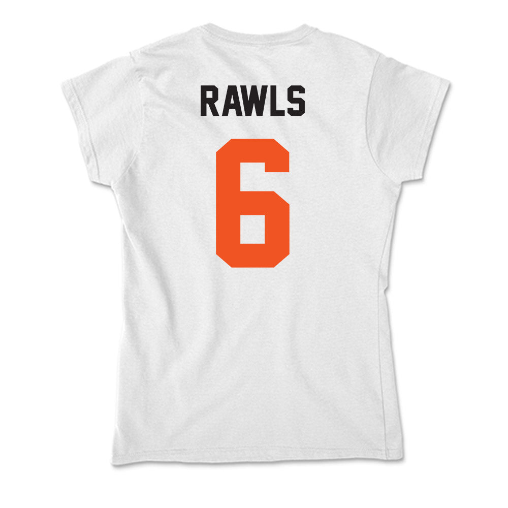 Oklahoma State - NCAA Football : Brandon Rawls - Soft Style Women’s T-Shirt-1