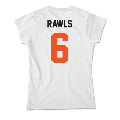 Oklahoma State - NCAA Football : Brandon Rawls - Soft Style Women’s T-Shirt-1