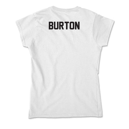 Oklahoma State - NCAA Wrestling : Kolter Burton - Soft Style Women’s T-Shirt-1