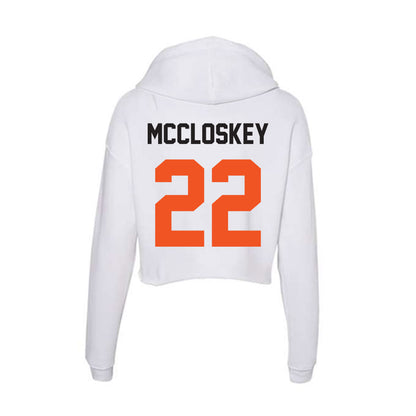 Oklahoma State - NCAA Softball : Elle Mccloskey - Women's Crop Fleece Hoodie-1