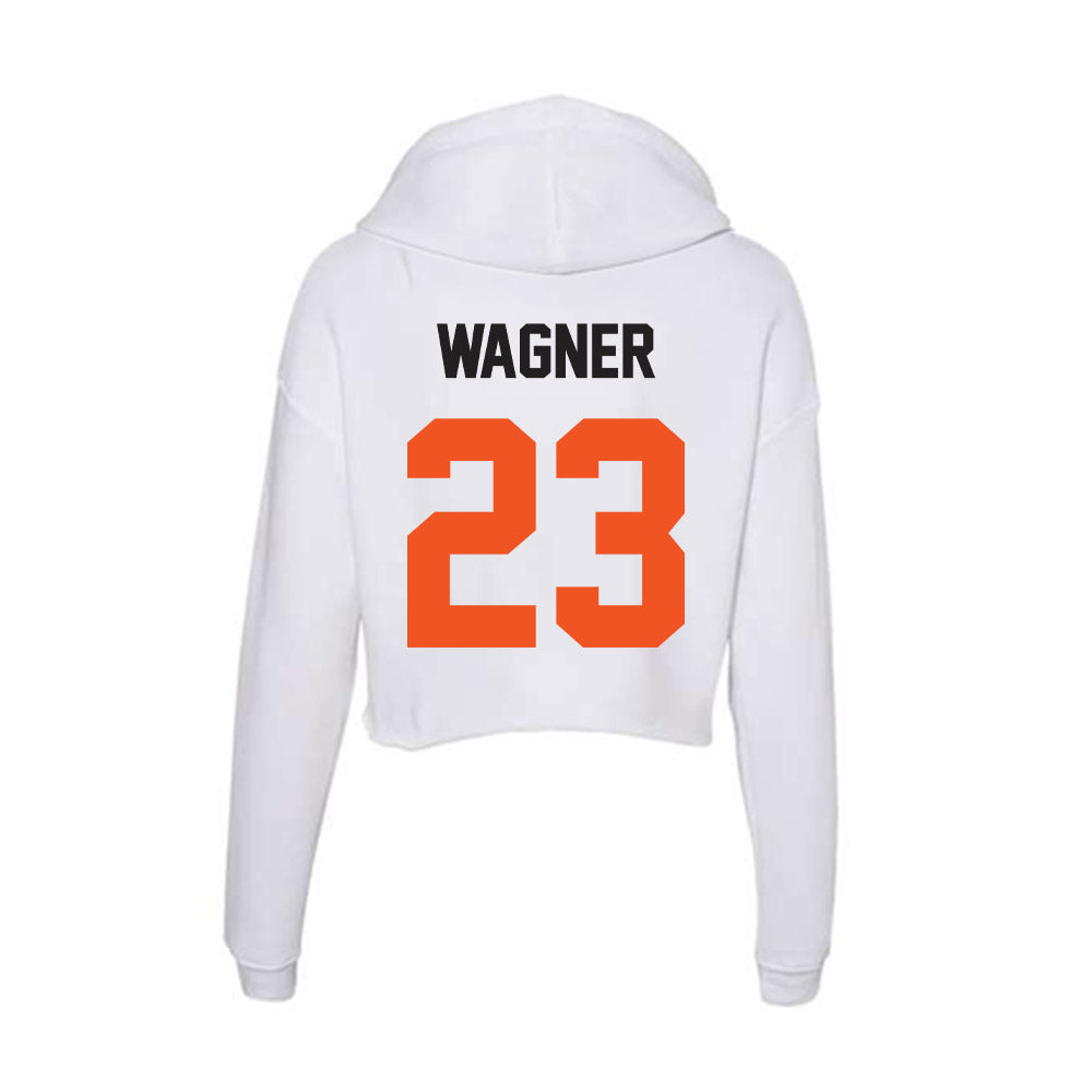 Oklahoma State - NCAA Women's Soccer : Aubrey Wagner - Women's Crop Fleece Hoodie-1