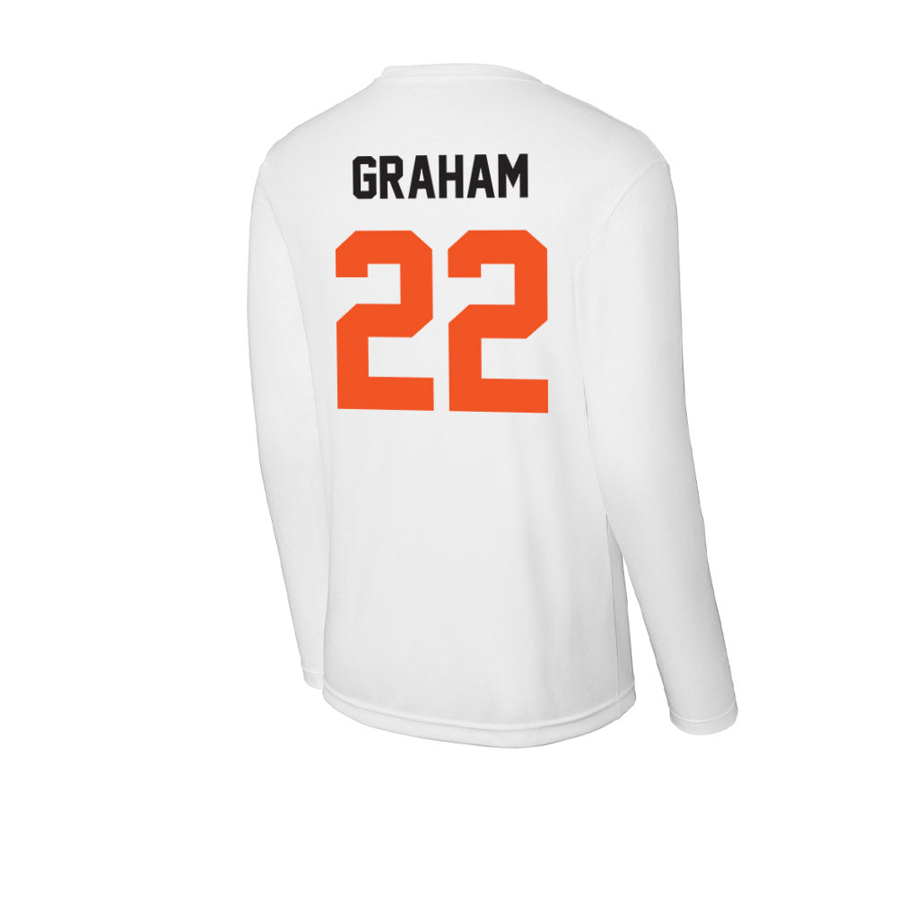 Oklahoma State - NCAA Women's Soccer : Makenzie Graham - Activewear Long Sleeve T-Shirt