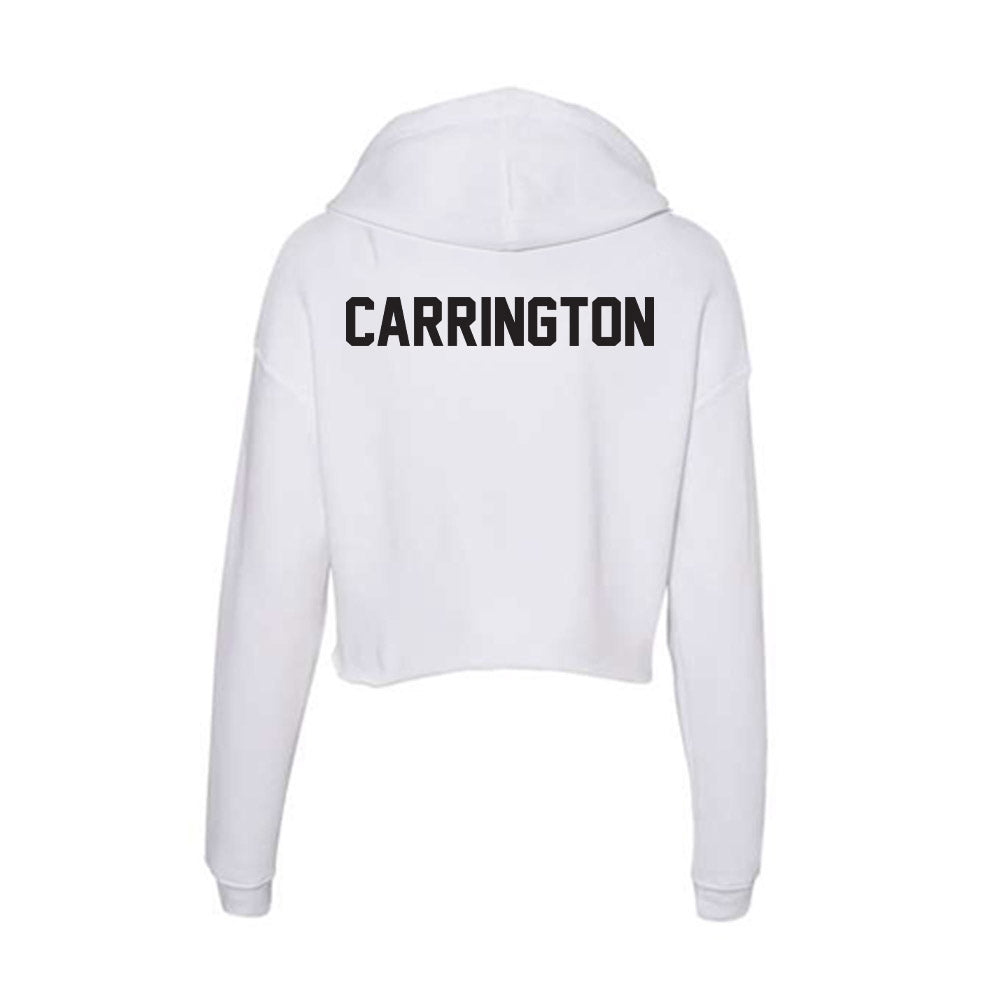 Oklahoma State - NCAA Women's Tennis : Safiya Carrington - Women's Crop Fleece Hoodie-1