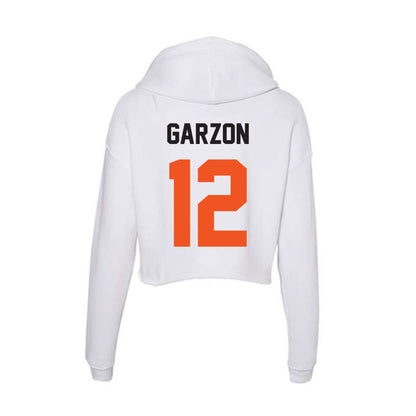 Oklahoma State - NCAA Women's Basketball : Lior Garzon - Women's Crop Fleece Hoodie-1