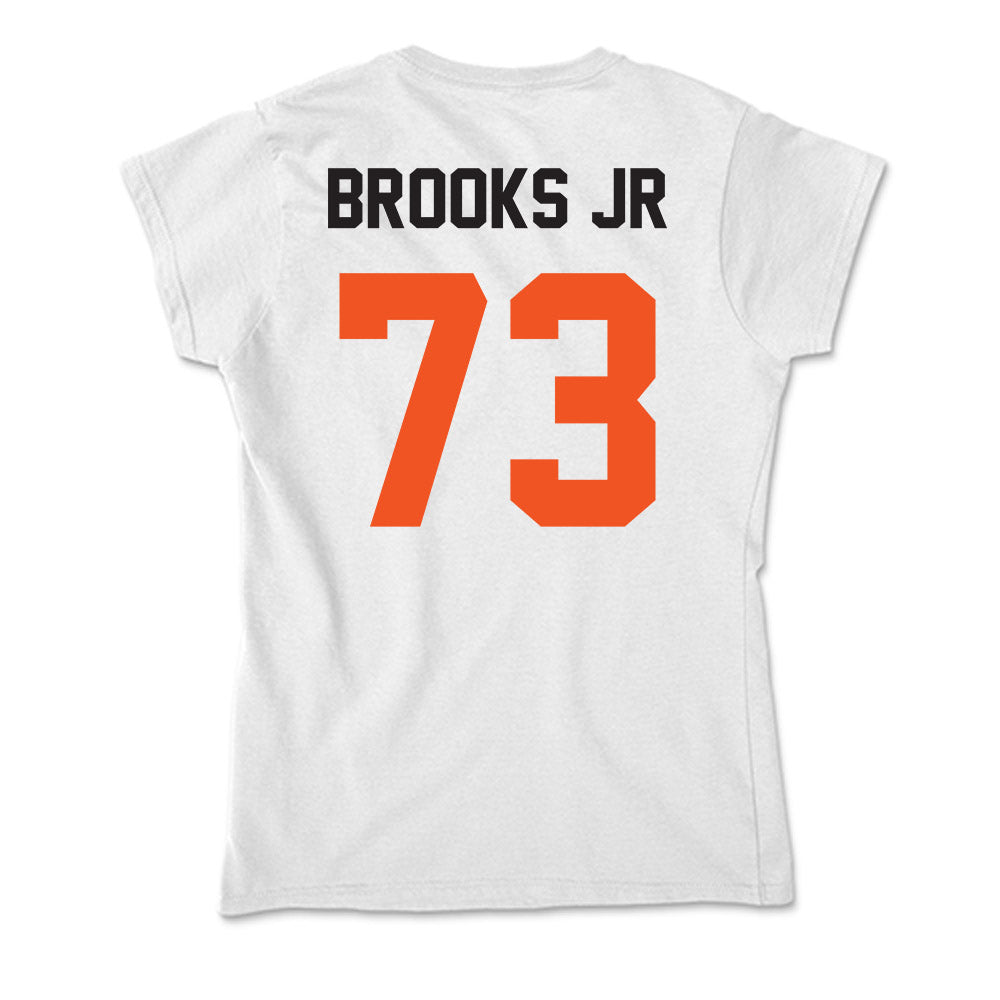 Oklahoma State - NCAA Football : Jason Brooks Jr - Soft Style Women’s T-Shirt-1