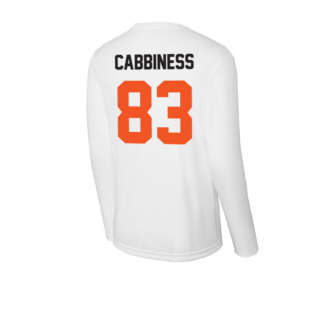 Oklahoma State - NCAA Football : Cale Cabbiness - Activewear Long Sleeve T-Shirt