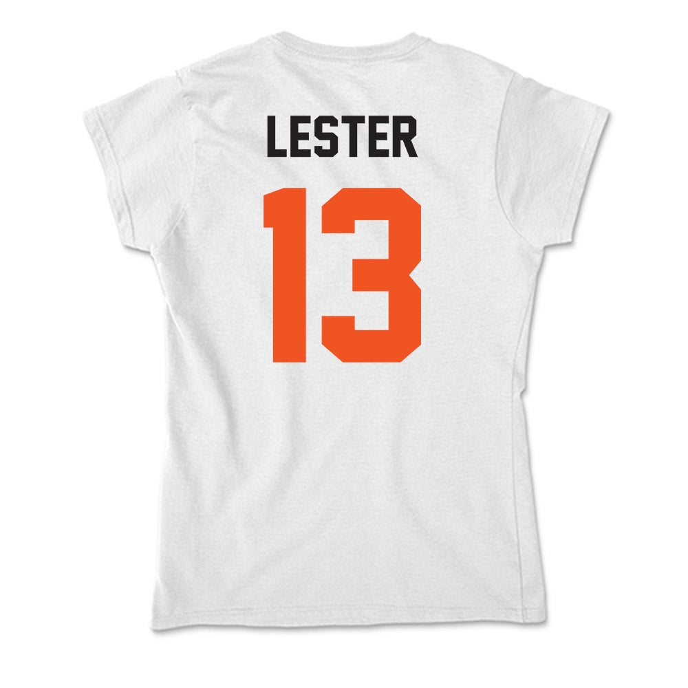 Oklahoma State - NCAA Football : Rj Lester - Soft Style Women’s T-Shirt-1