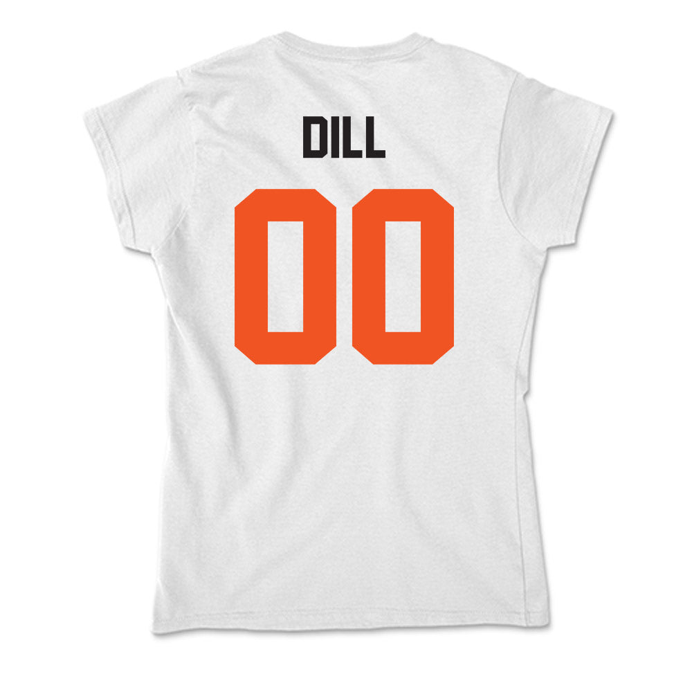 Oklahoma State - NCAA Women's Soccer : Caroline Dill - Soft Style Women’s T-Shirt-1