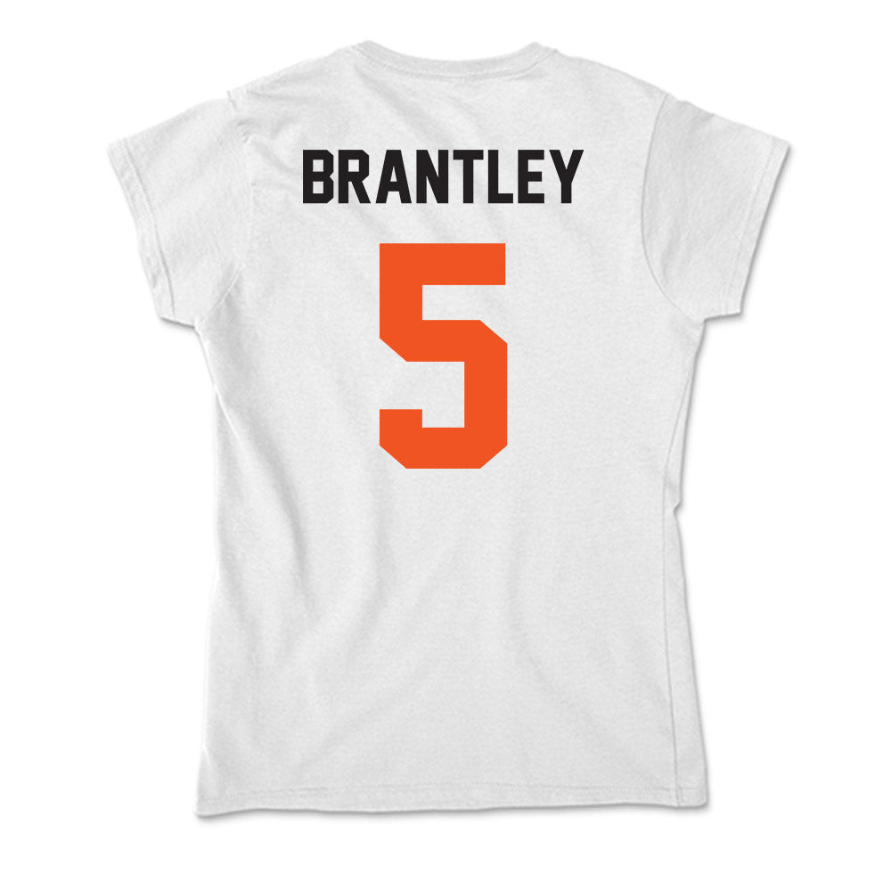 Oklahoma State - NCAA Men's Basketball : Khalil Brantley - Soft Style Women’s T-Shirt-1