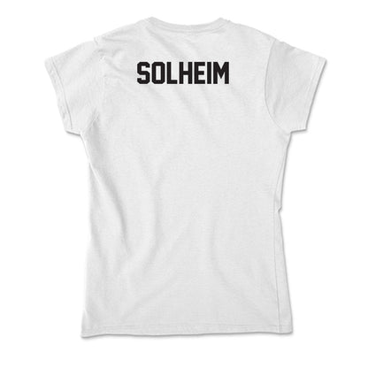 Oklahoma State - NCAA Women's Golf : Jenna Solheim - Soft Style Women’s T-Shirt-1