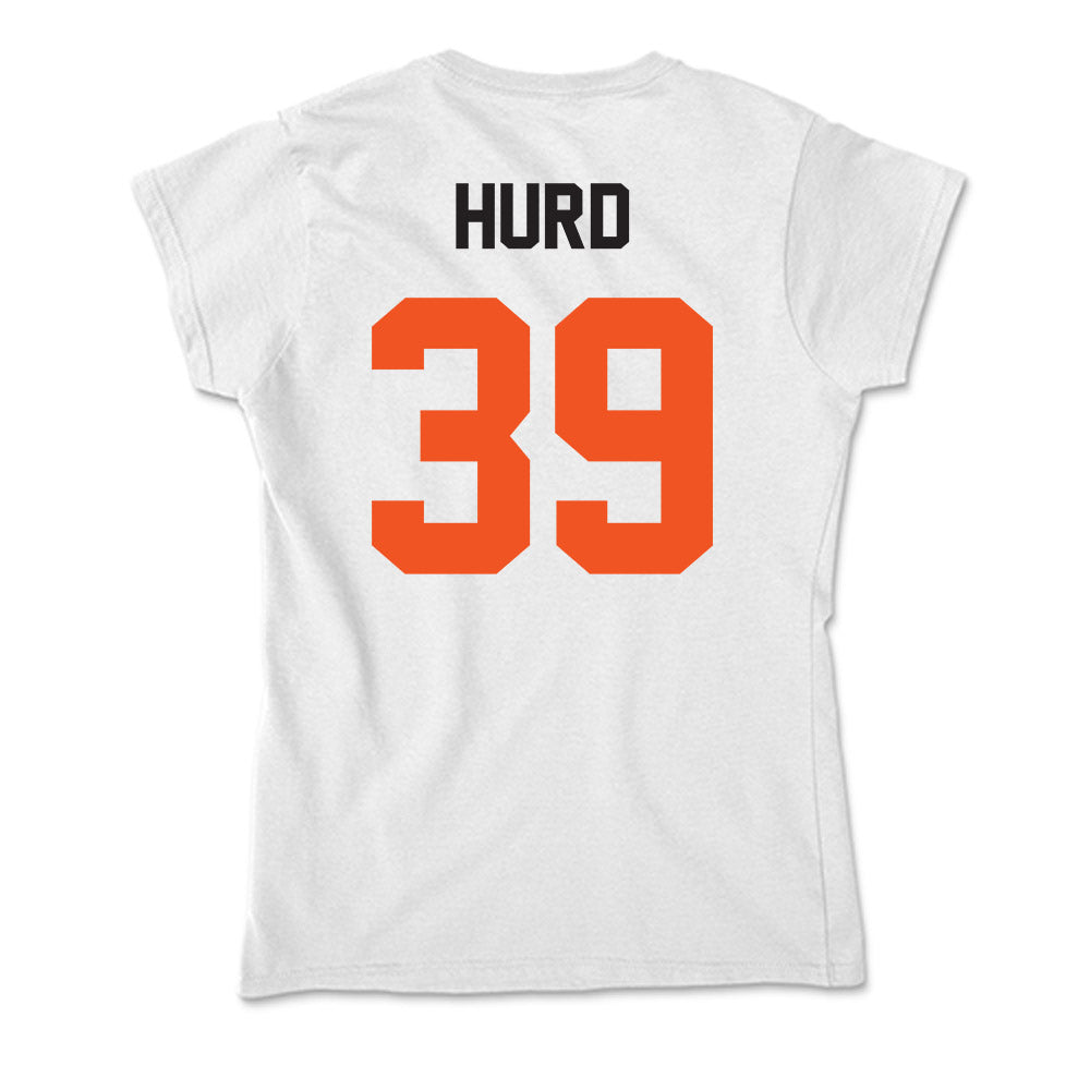 Oklahoma State - NCAA Football : Christian Hurd - Soft Style Women’s T-Shirt-1