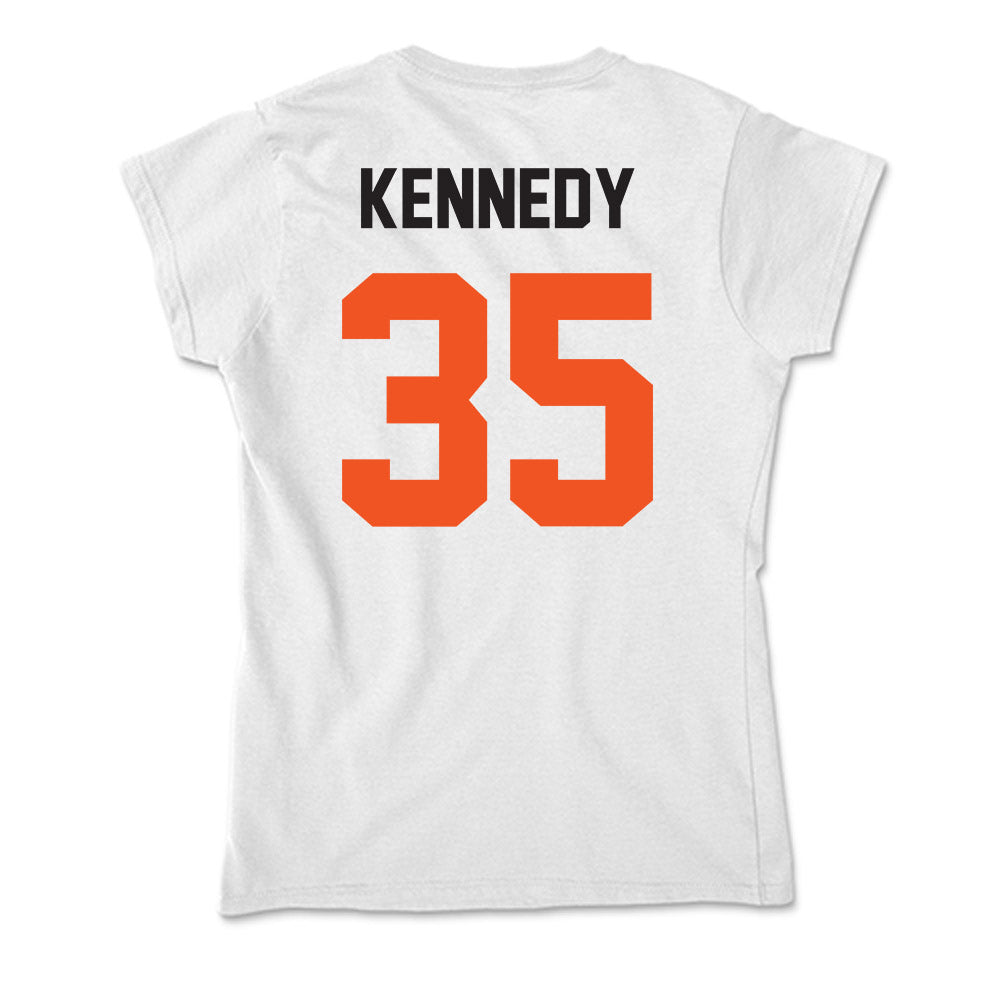 Oklahoma State - NCAA Baseball : Jacob Kennedy - Soft Style Women’s T-Shirt-1