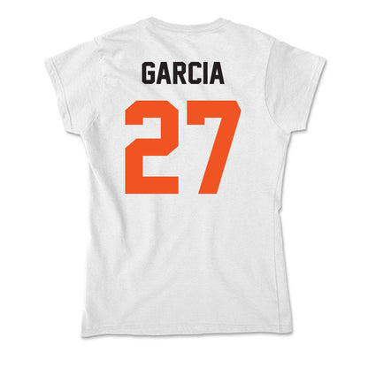 Oklahoma State - NCAA Baseball : Samuel Garcia - Soft Style Women’s T-Shirt-1