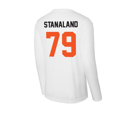 Oklahoma State - NCAA Football : Gage Stanaland - Activewear Long Sleeve T-Shirt