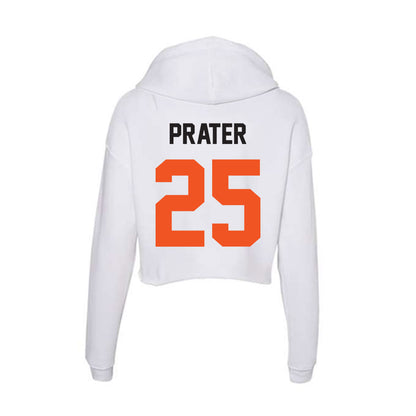 Oklahoma State - NCAA Women's Basketball : Chandler Prater - Women's Crop Fleece Hoodie-1