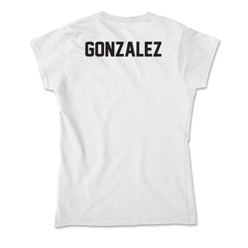 Oklahoma State - NCAA Women's Tennis : Raquel Gonzalez - Soft Style Women’s T-Shirt-1