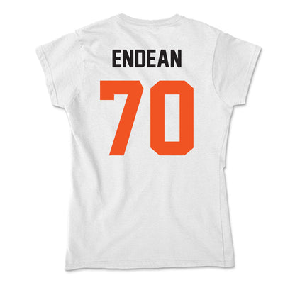 Oklahoma State - NCAA Football : Jack Endean - Soft Style Women’s T-Shirt-1