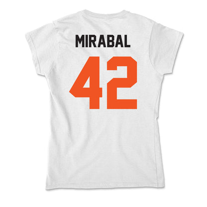 Oklahoma State - NCAA Football : Grant Mirabal - Soft Style Women’s T-Shirt-1