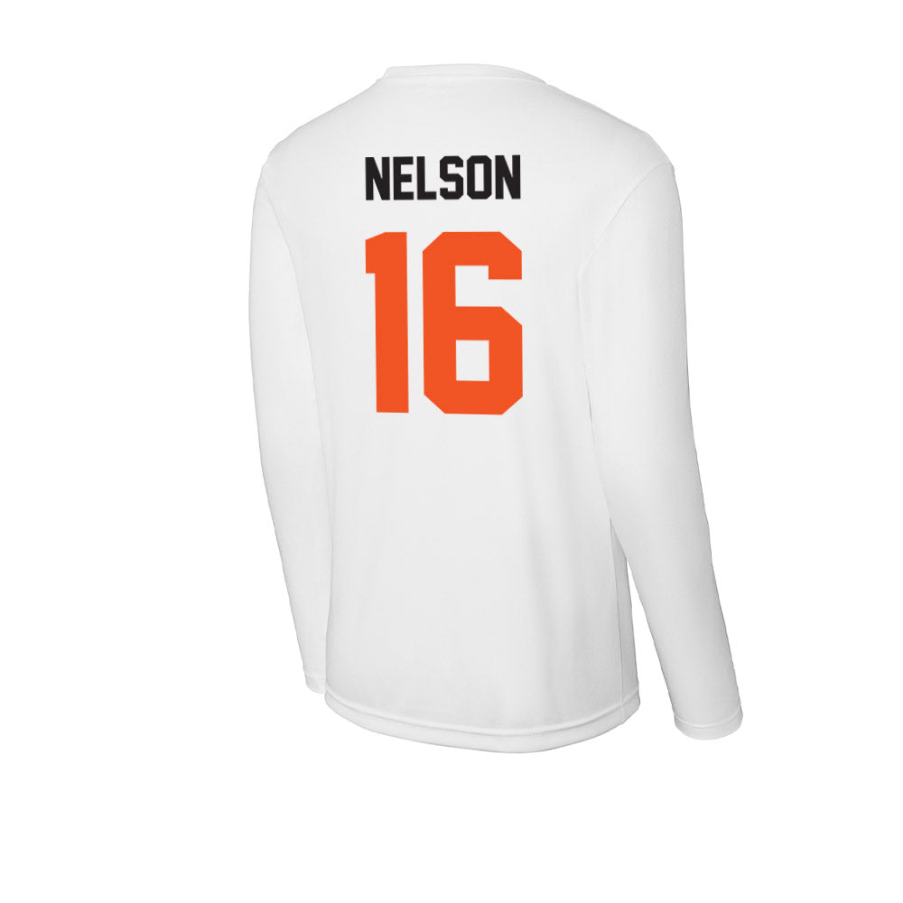 Oklahoma State - NCAA Football : Willie Nelson - Activewear Long Sleeve T-Shirt