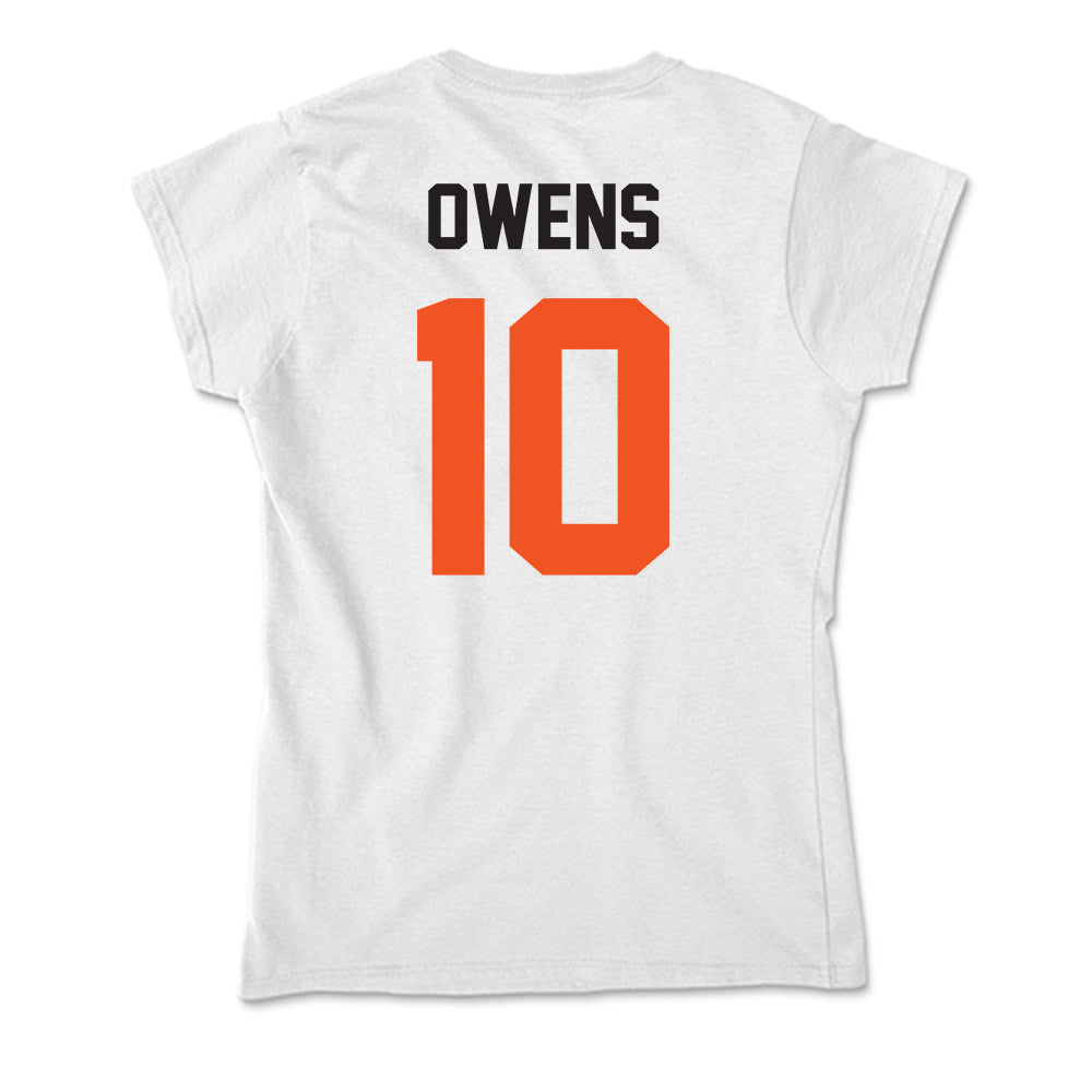 Oklahoma State - NCAA Football : Rashod Owens - Soft Style Women’s T-Shirt-1