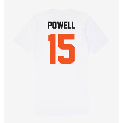 Oklahoma State - NCAA Football : Kameron Powell - Women's V-Neck T-Shirt-1
