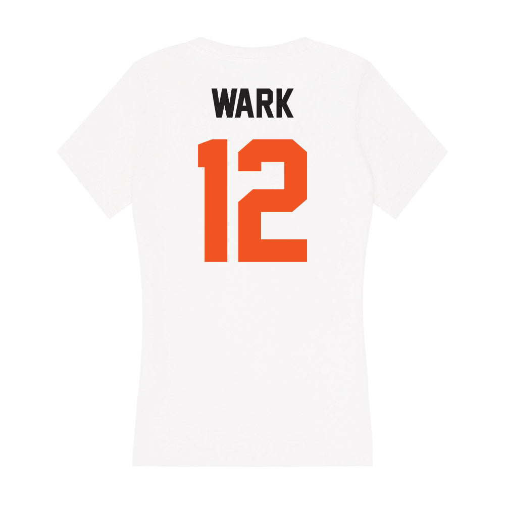 Oklahoma State - NCAA Softball : Micaela Wark - Women's V-Neck T-Shirt-1