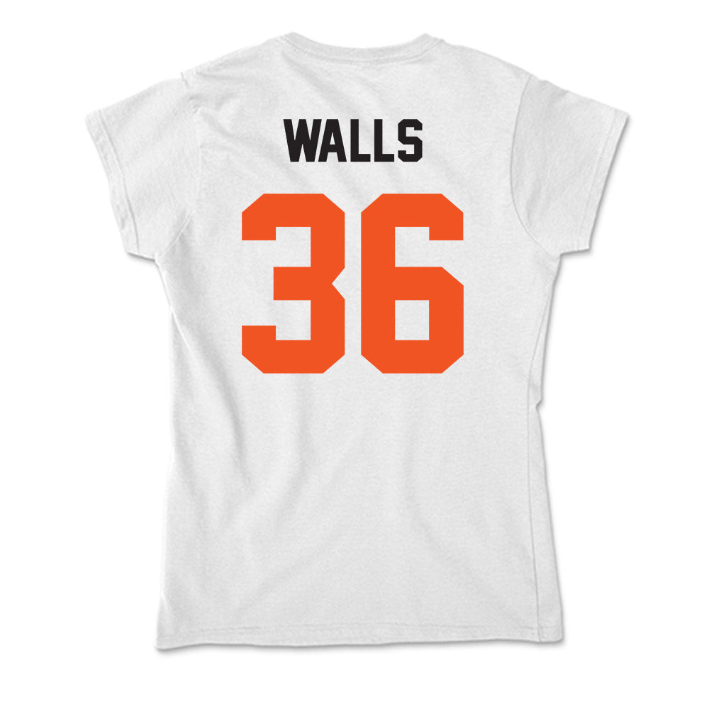 Oklahoma State - NCAA Football : Ty Walls - Soft Style Women’s T-Shirt-1