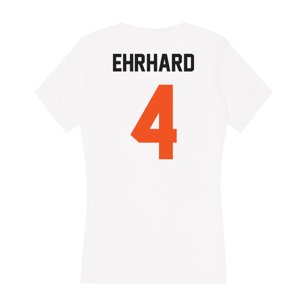 Oklahoma State - NCAA Baseball : Zach Ehrhard - Women's V-Neck T-Shirt-1