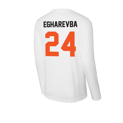 Oklahoma State - NCAA Women's Basketball : Praise Egharevba - Activewear Long Sleeve T-Shirt