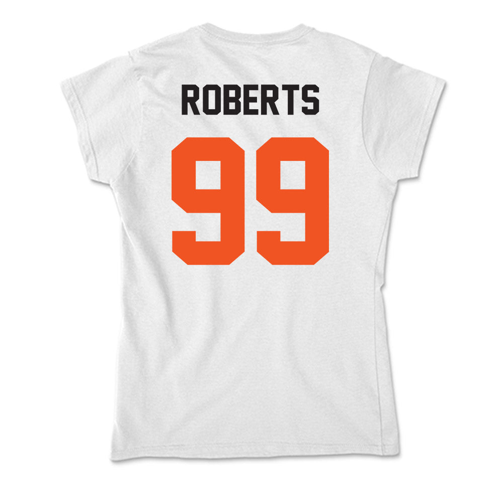 Oklahoma State - NCAA Women's Soccer : Addison Roberts - Soft Style Women’s T-Shirt-1