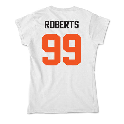 Oklahoma State - NCAA Women's Soccer : Addison Roberts - Soft Style Women’s T-Shirt-1