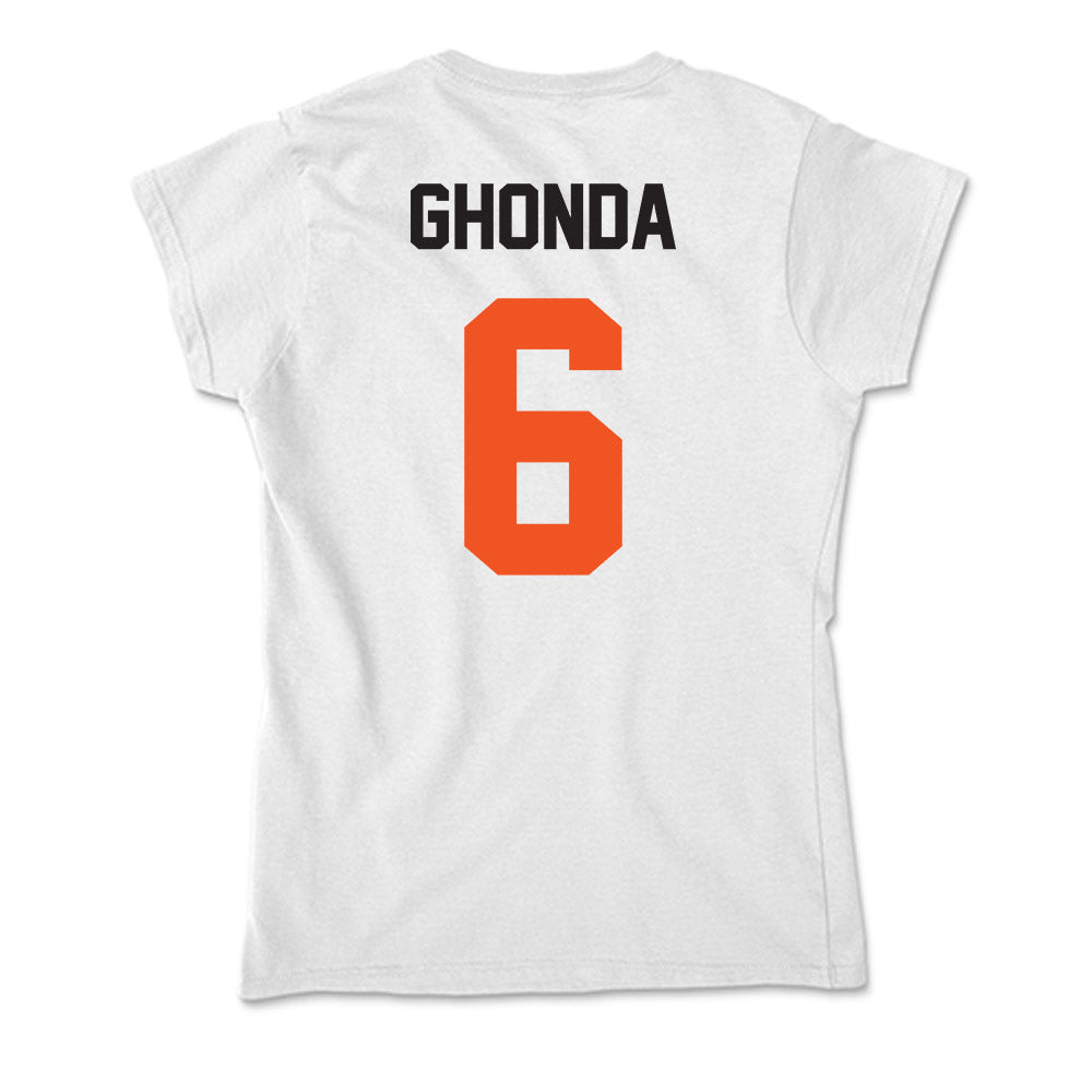 Oklahoma State - NCAA Women's Soccer : Adelhia Ghonda - Soft Style Women’s T-Shirt-1