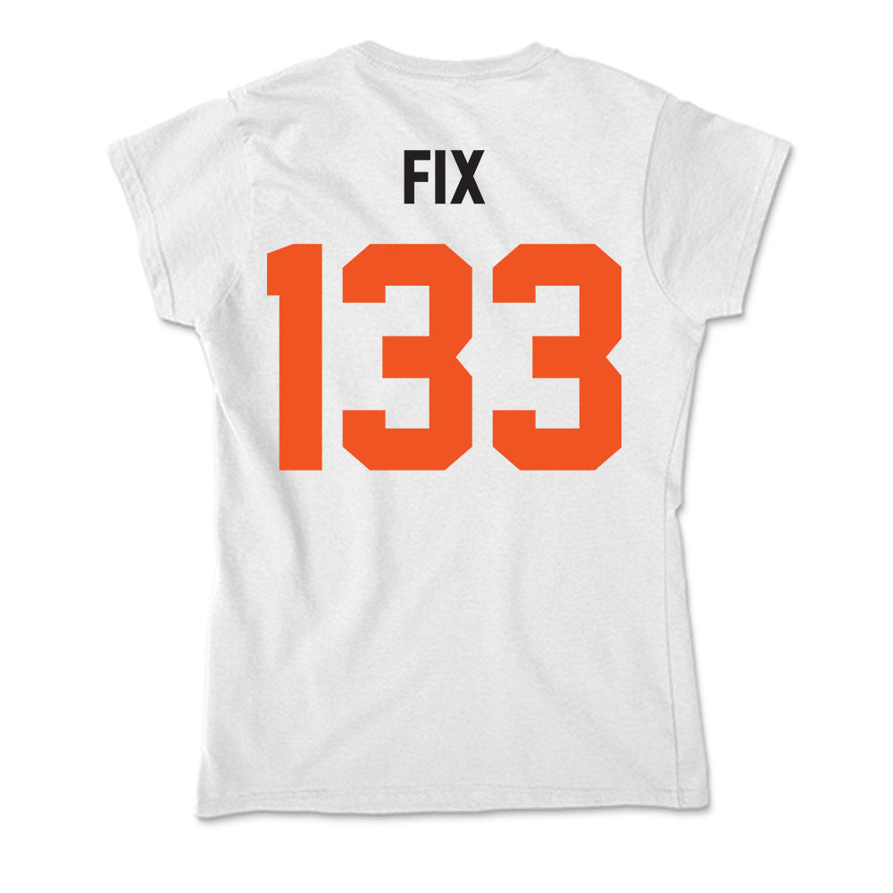 Oklahoma State - NCAA Wrestling : Daton Fix - Soft Style Women’s T-Shirt-1